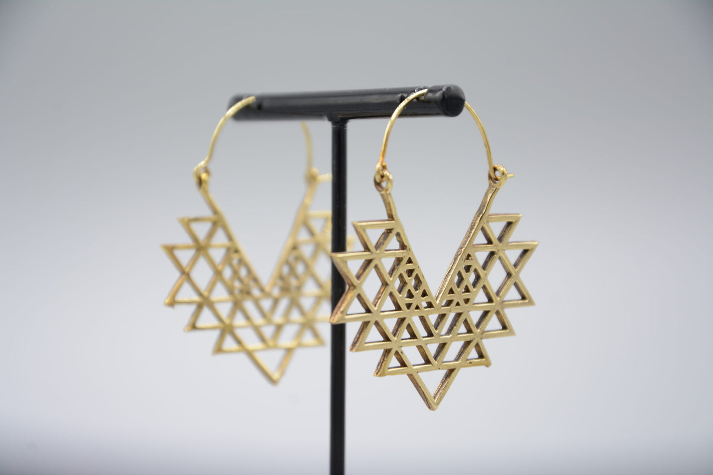 Filigrane Ohrringe "YANTRA"