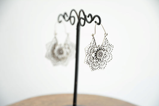 Ethnostyle Hängeohrringe "BHAGA"