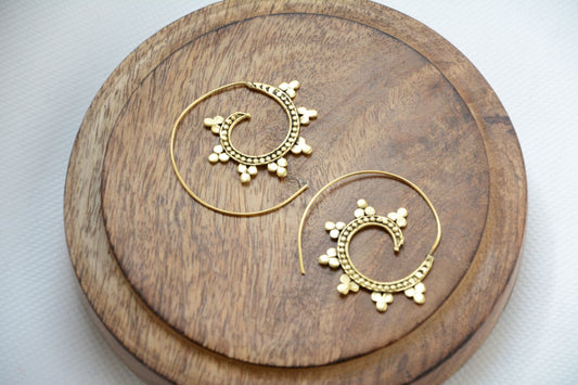 Spiralohrringe "OMKARA"