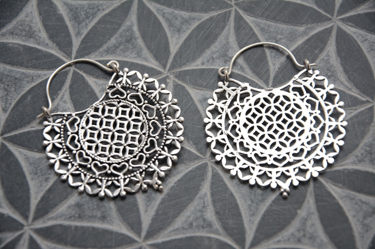 Hängeohrringe "INDRA"