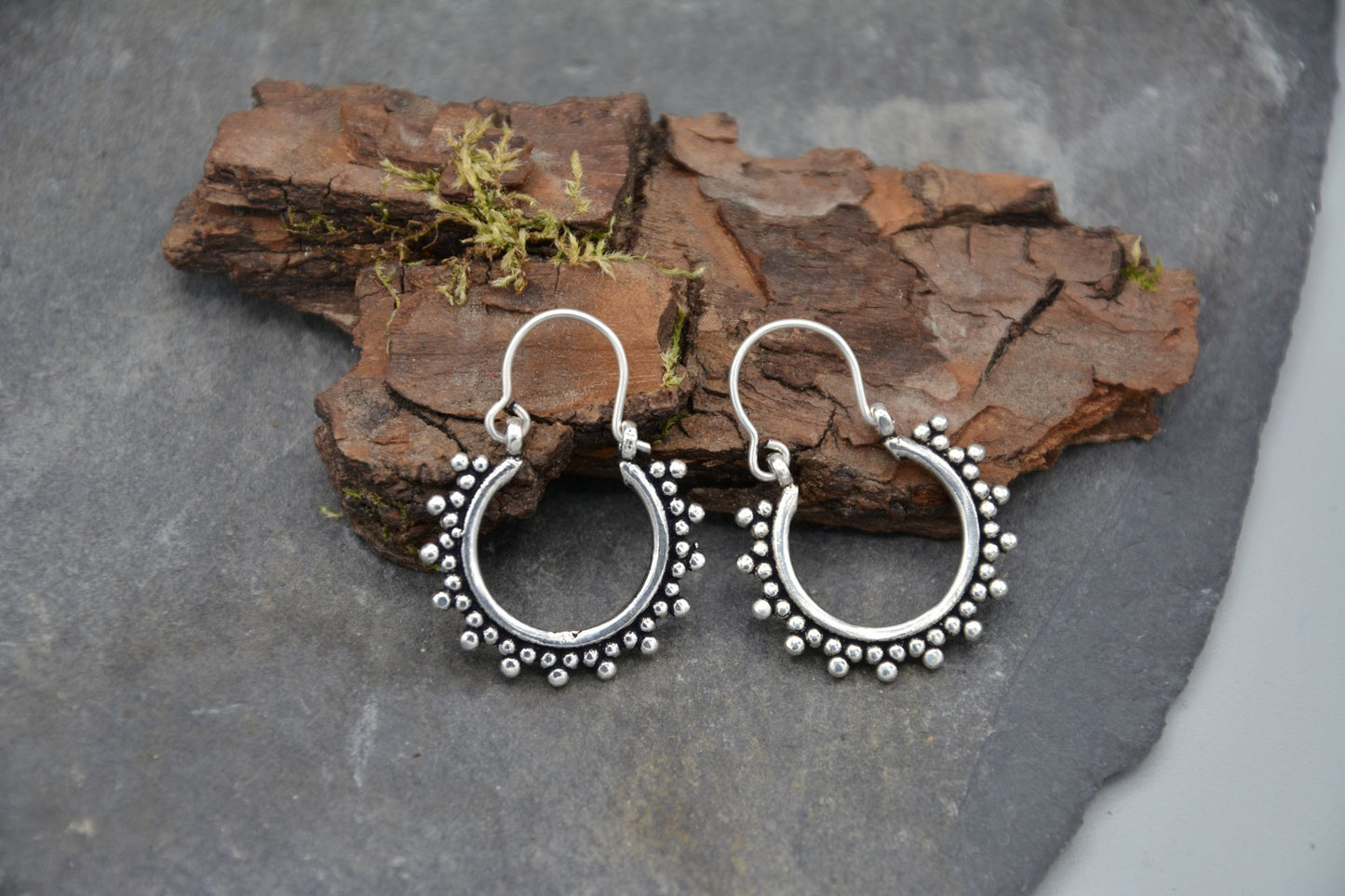 Silbercreolen "SATYA"